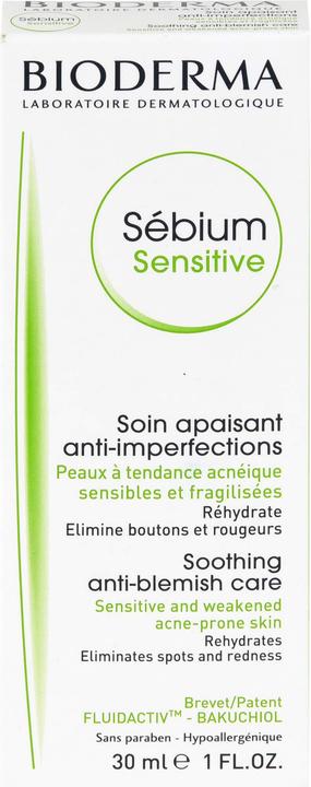 Image du produit Bioderma Sébium Sensitive (30 ml, Crème de jour)