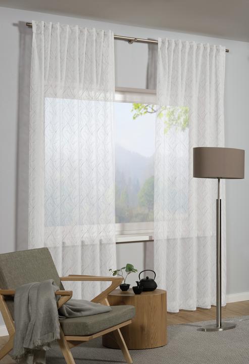 Actual product image Sehlbach Fertiggardine Stickerei (245 x 135 cm)