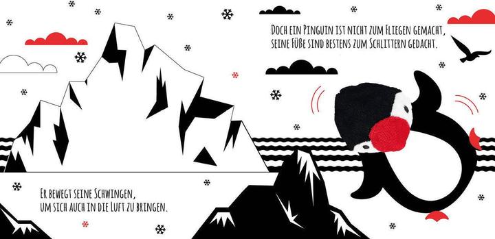 Actual product image Kontrastbuch für Babys Guck mal, kleiner Pinguin (German)