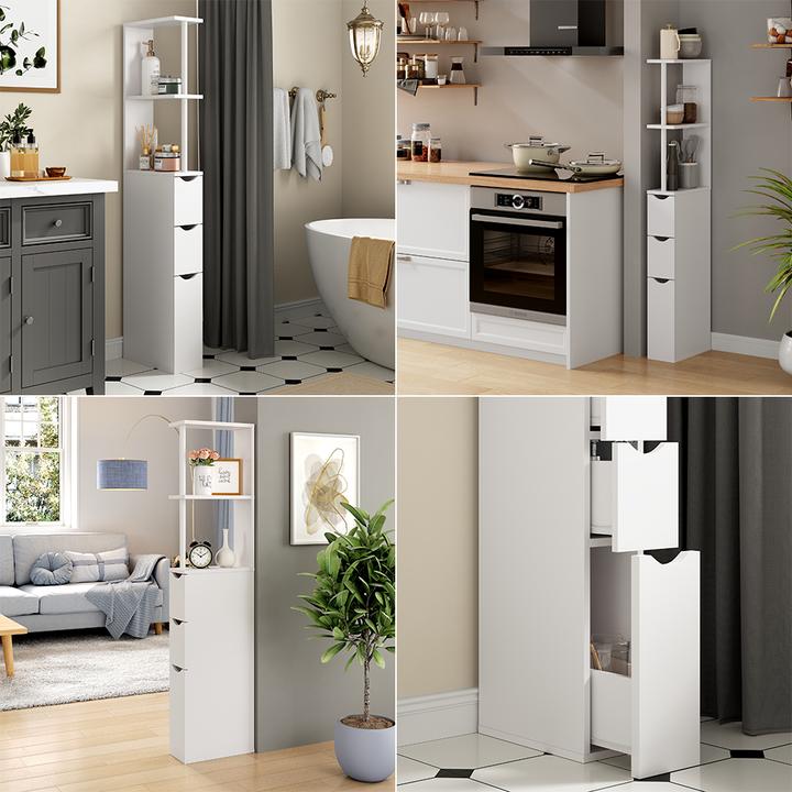 Produktbild Vicco Vera mit 3 Schubladen (15 x 33 x 137 cm)