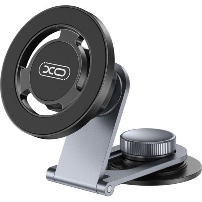 xO Magnetic Car Holder C147 Grey, Supporto per smartphone