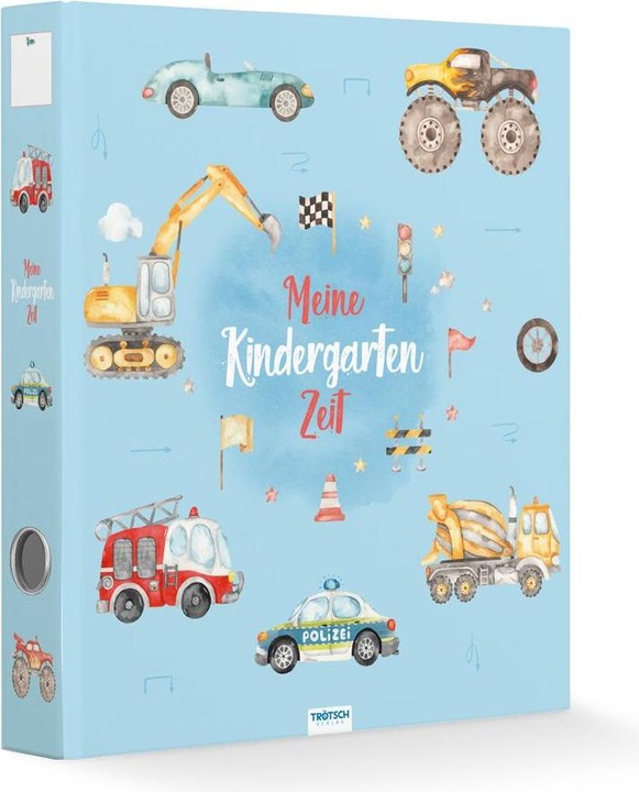 Produktbild Ordner Kindergarten Fahrzeuge S (A4, 1 x)
