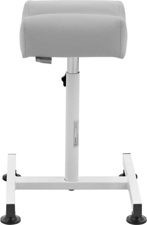 Produktbild Physa Beinstütze Fusspflege Fussstütze Beinauflage Hocker 24 x 22 cm grau bis 80 kg