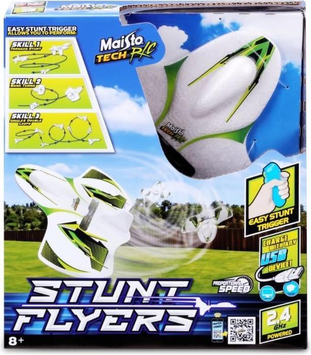 Immagine prodotto Maisto MaistoTech Cyklone Stunt Plan RC aeromodello per principianti RtF (Acrobazia aerea)