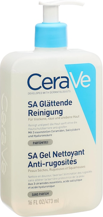 Actual product image CeraVe SA Smoothing Cleaning (Gel, 473 ml)