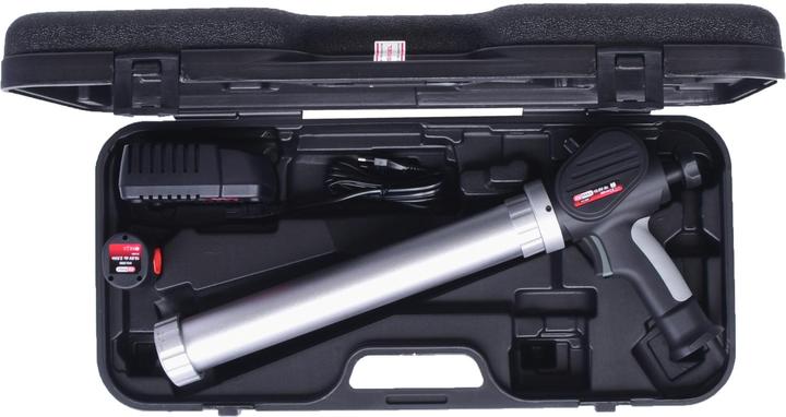 Actual product image KS Tools Cordless cartridge gun 600 ml with 1 battery and 1 charger