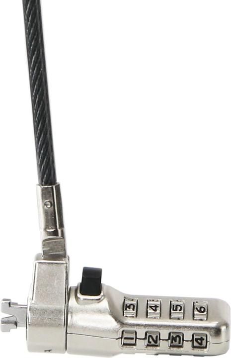 Image du produit Dicota Câble de sécurité N-Lock combi/res. slot,single