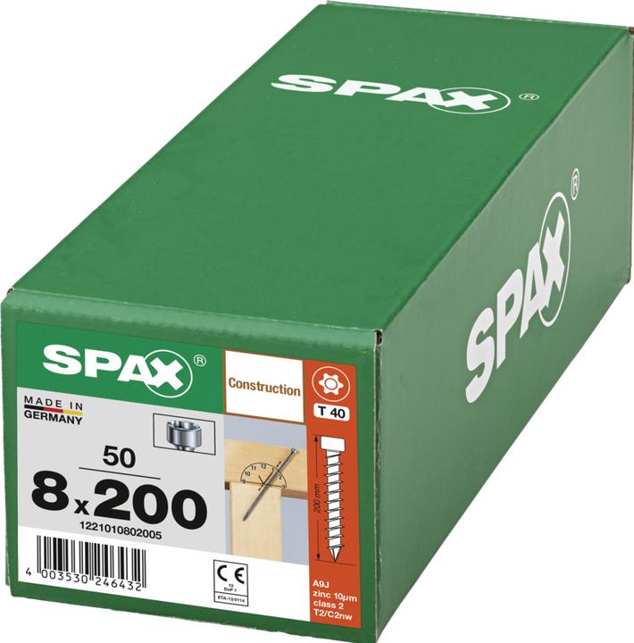 Immagine prodotto Spax Viti a testa cilindrica (50 Viti per pezzo)