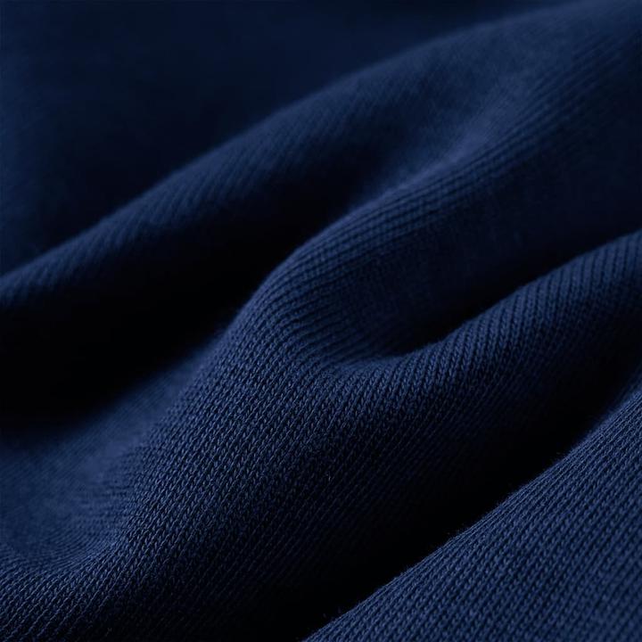 Immagine prodotto vidaXL Felpa con cappuccio per bambini blu navy 116,Materiale: 92 (116)