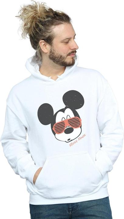 Actual product image Disney Mens Mickey Mouse Sunglasses Hoodie (XL)