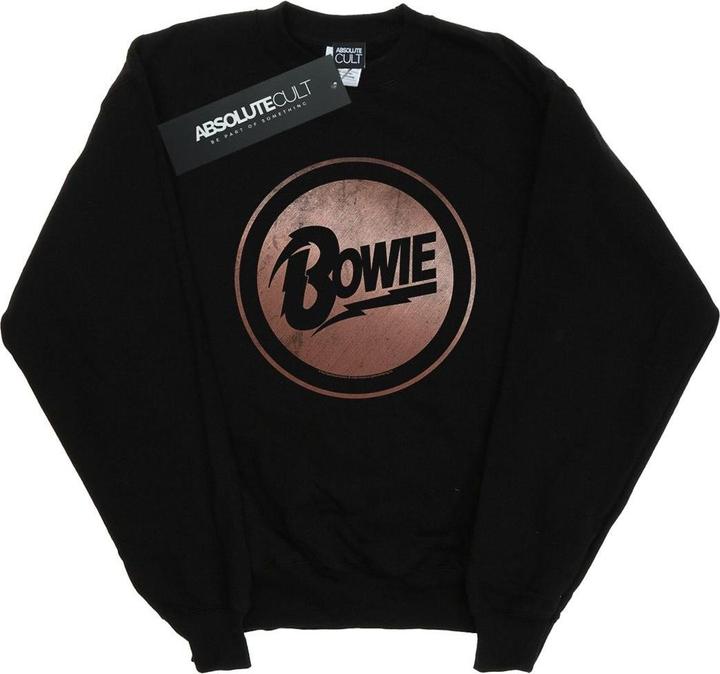 Immagine prodotto David Bowie Rose Gold Circle Felpa Donna (L)