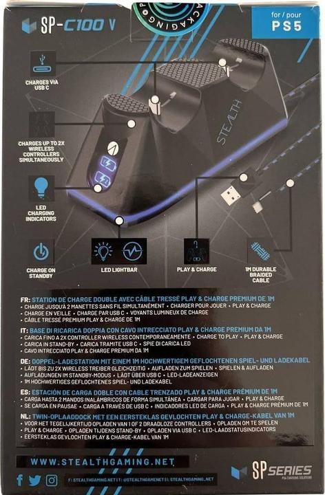 Produktbild Stealth SP-C100V Twin Charging Dock (PS5)
