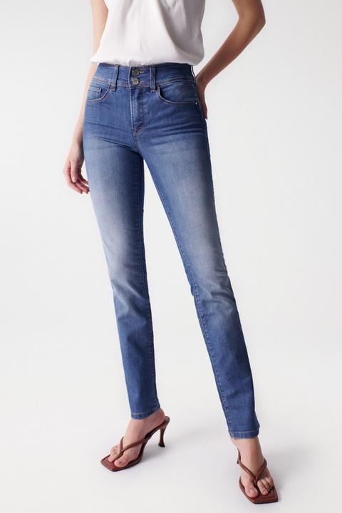 Actual product image Salsa Jeans Secret Slim Push In Medium Wash (W32/L32)