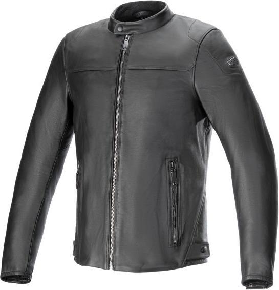 Actual product image Alpinestars Blacktrack Leather Jacket (Men, S)