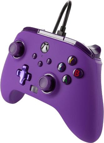 Actual product image PowerA Controller Wired Royal Purple (Xbox One/Series X/PC) (Xbox Series S, Xbox Series X)