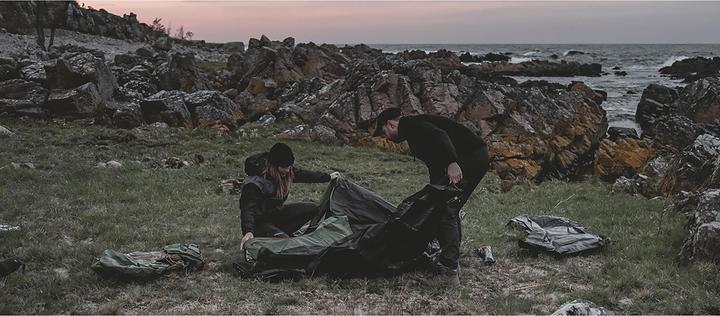 Productafbeelding Easy Camp Kuppelzelt Setesdal 4 (olivgr?n, mit Tunnel-Vorbau, Modell 2025) (4.60 kg, 4 personen)