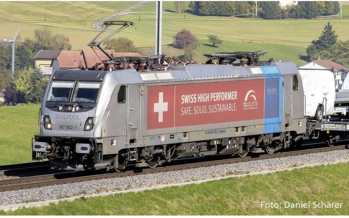 Produktbild Piko D-Railpool/TX Logistik 187 002 TRAXX Last Mile Ep. VI DC (Spur H0)