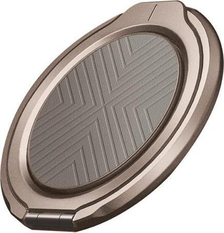Actual product image Uniq Gripfit 360 Magnetic Mount&Kickstand Magnetic Holder gray/flint gray