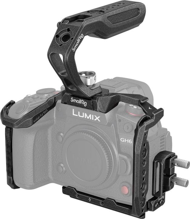 SmallRig ÒKit de cage Black MambaÓ pour Panasonic LUMIX GH6 3441 (Cage)