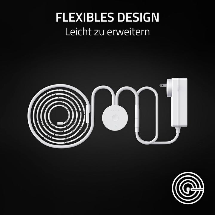 Produktbild Razer Aether Smart-Leuchtstreifen - RGB-LED-Streifen für Smart Homes (RGB, 200 cm, Indoor)