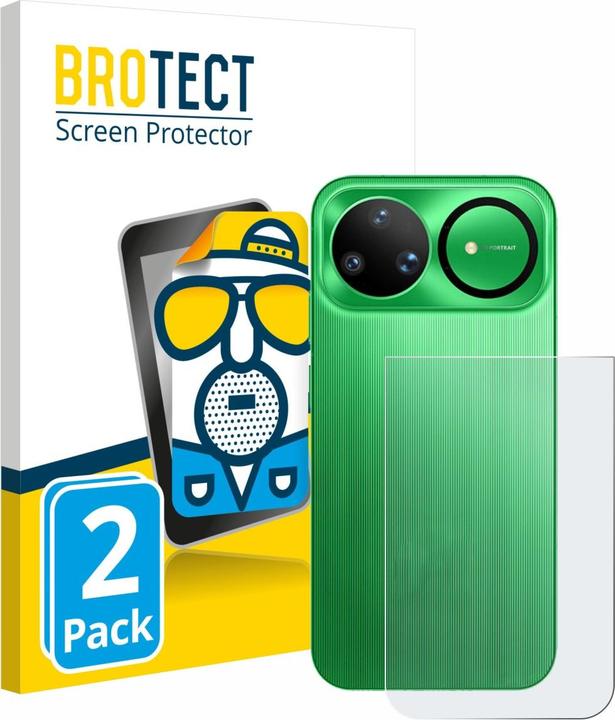 Produktbild BROTECT Entspiegelungsfolie für Huawei Nova 15 Ultra (Rückseite) Displayschutz Displayschutzfolie Folie M (2 Stk., Huawei Nova)