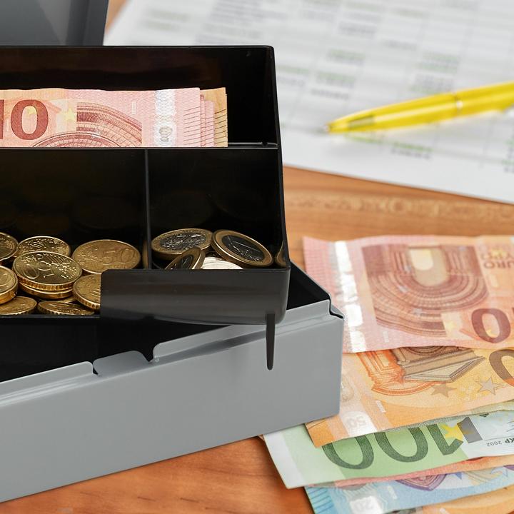 Actual product image Relaxdays Monitor Stand with 8 Compartments