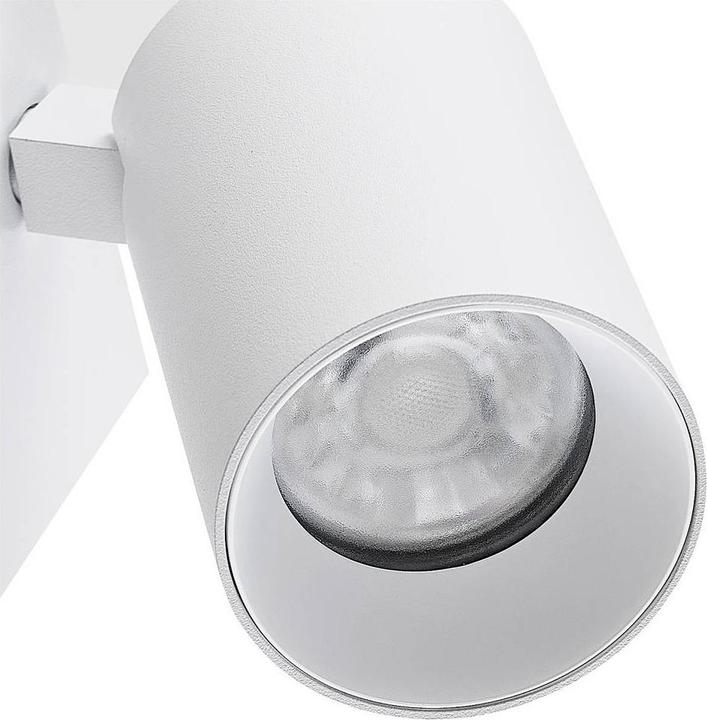 Actual product image Light In The Attic Records Wandaufbauleuchte, Can Tilt eckig, 1x 7.5 W GU10, 220-240 V/AC, IP 20 (GU10)