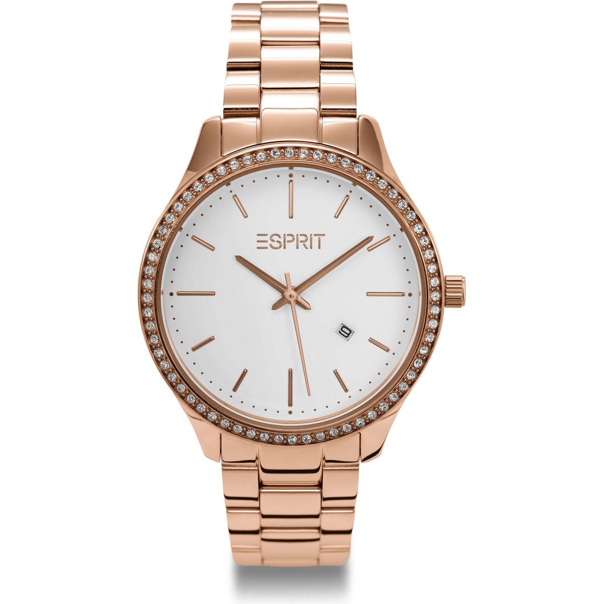 Esprit, Armbanduhr, Damenuhr Glory, Rosa, (Analoguhr, 36 mm)