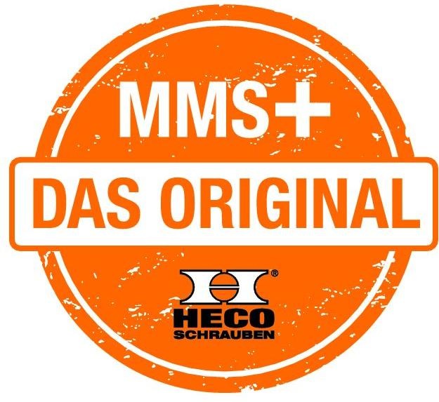 Actual product image Heco MULTI-MONTI-plus SS concrete screw 10 x 80 mm 25 pcs. SW 13 hexagon head galvanized A2K ( 48403 ) (25 Screws per piece)