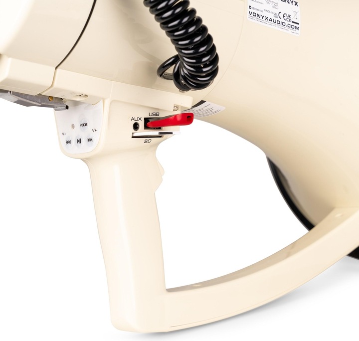 Actual product image Vonyx Megaphon MEG120, Nennleistung: 120 W, Prinzip: Aktiv (Megaphone)