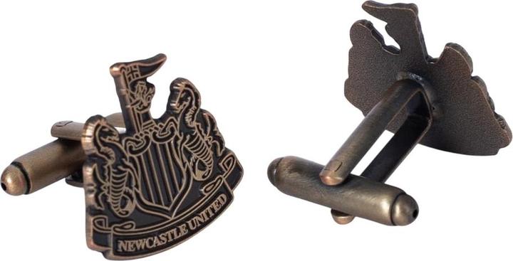 Actual product image Newcastle United FC Crest Cufflinks (100% synthetic material)