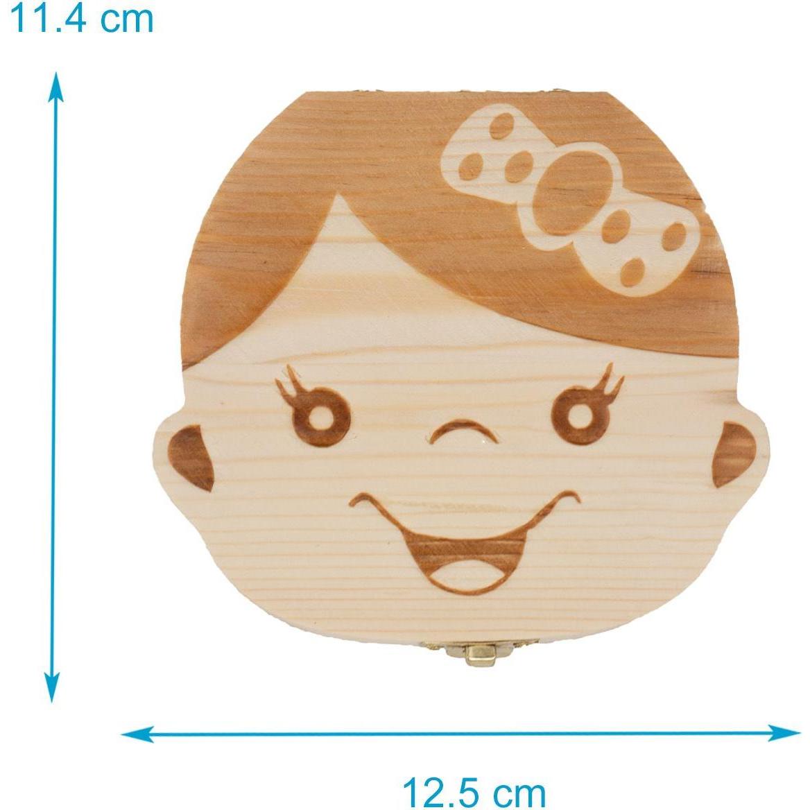 Thumbnail - Intirilife, Babyerinnerungen, Milchzahndose für Mädchen