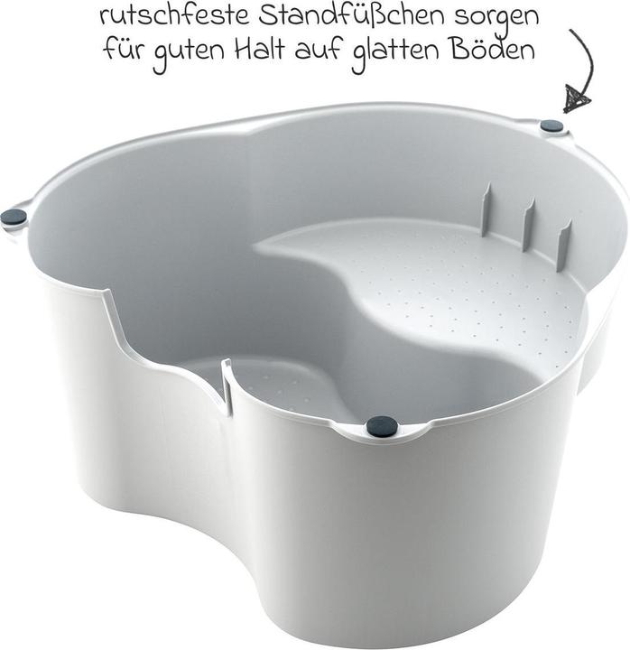 Actual product image Rotho Babydesign Trittschemel TILO Mistletoe White