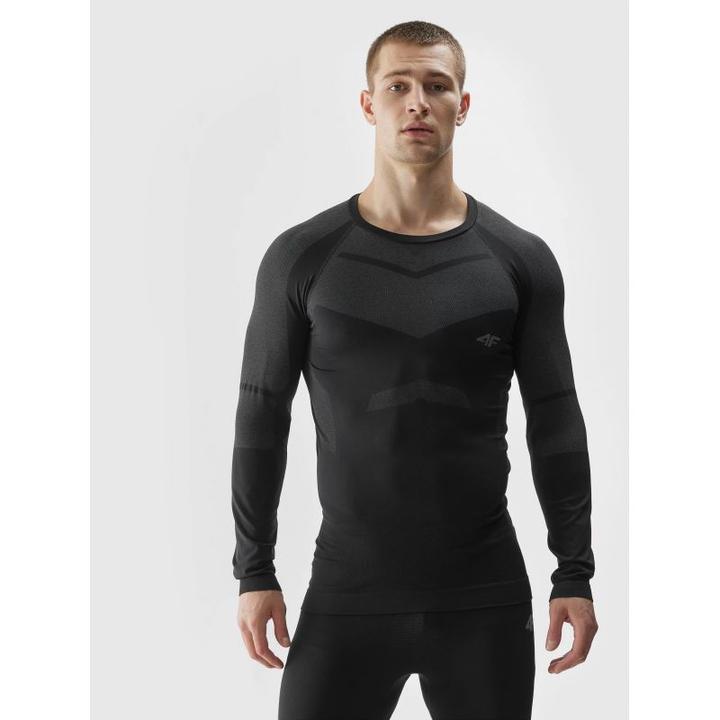 Produktbild 4F Thermoaktives Herren-Sweatshirt M103 tiefschwarz 4FAW23USEAM103 20S S/M (M)