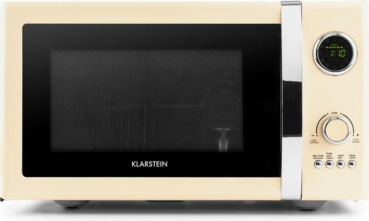 Actual product image Klarstein Fine Dinesty 2in1 Microwave Cream (23 l)
