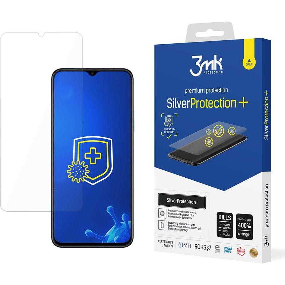 3MK Silver Protect+ Huawei Nova Y61 Folia Antymikrobowa montowana na mokro (1 pz., Huawei Nova Y61), Pellicola protettiva smartphone