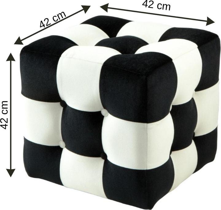 Produktbild Atelier del Sofa Patchwork Pouffe