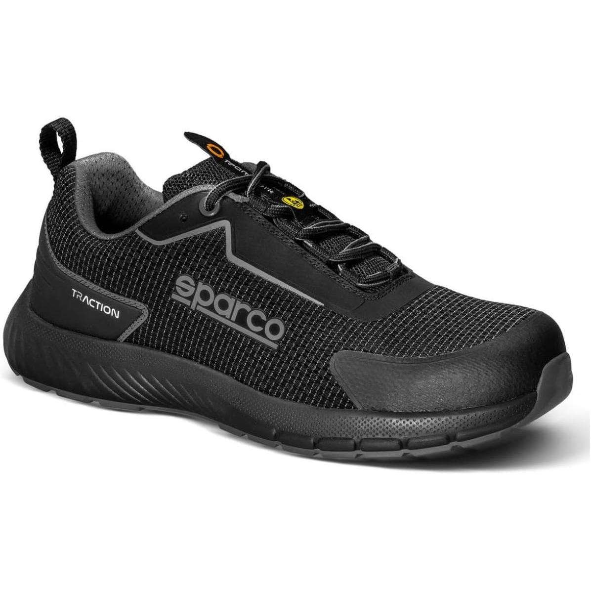 Sparco Unisex Schwarz Motorsportschuhe, Sicherheitsschuhe Traction (40)