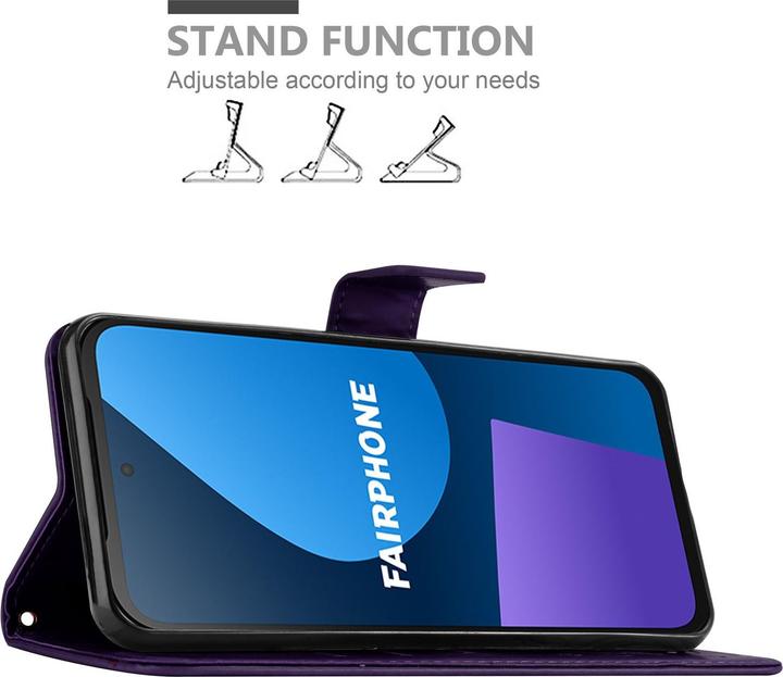 Immagine prodotto Cadorabo Custodia per Fairphone 5 Flower Book (Fairphone 5)