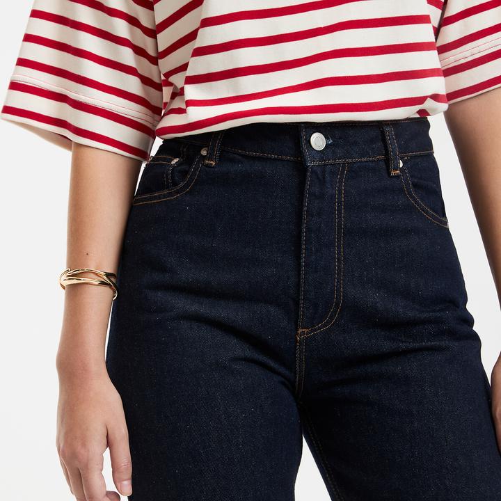 Produktbild La Redoute Collections High-Waist-Jeans (50)