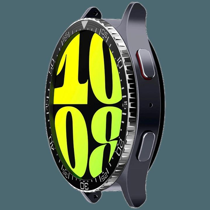 Actual product image Spigen Bezel Tune Case Black Samsung Galaxy Watch 7 44mm