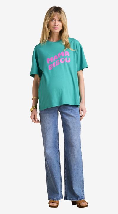 Produktbild Envie de Fraise Bio-Kollektion: Umstands-T-Shirt mit Print Mama bisou (32, 34)
