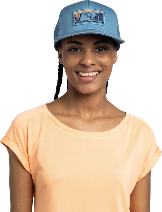 Actual product image Buff Explore Trucker Cap Nidus Blau (One size)