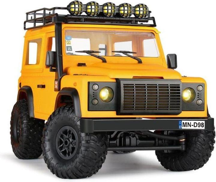 Actual product image Jjrc Land Rover Camel Remote-Controlled Car - Yellow