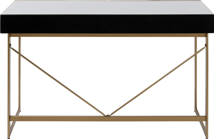 Produktbild Kare Design Schreibtisch Soran Gold 120x50cm (120 x 50 x 77 cm)