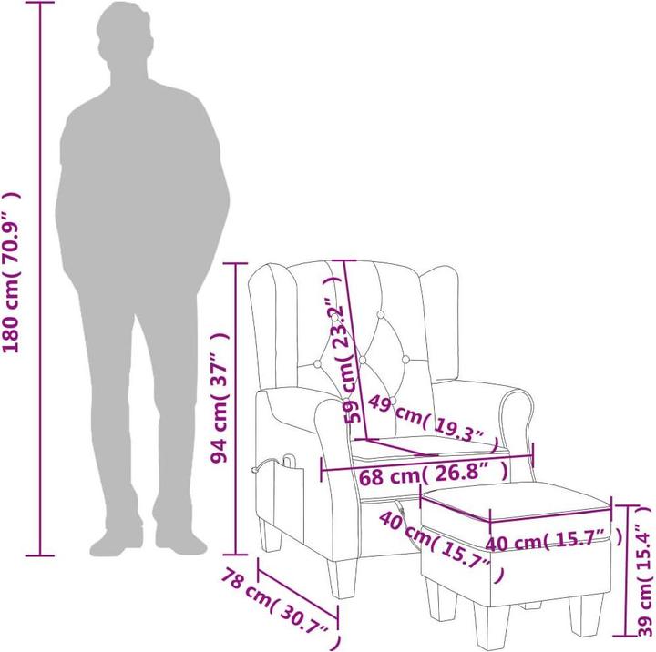 Actual product image vidaXL Nina