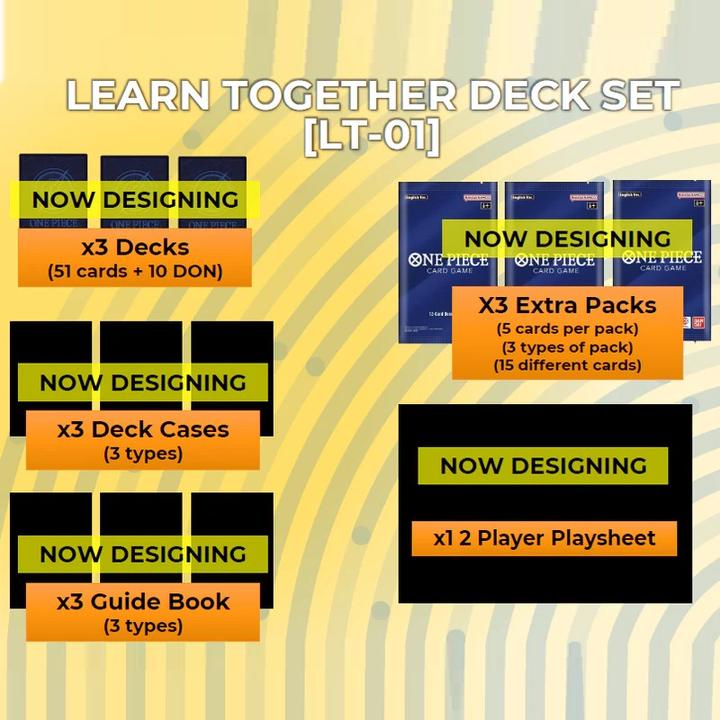 Produktbild Bandai One Piece Card Game Learn Together Deck Set (LT-01) ENG (Englisch, Deck)