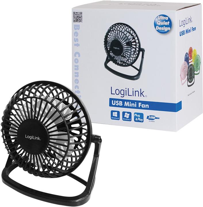 Actual product image LogiLink USB Mini-Ventilator UA0192 (40 dB)