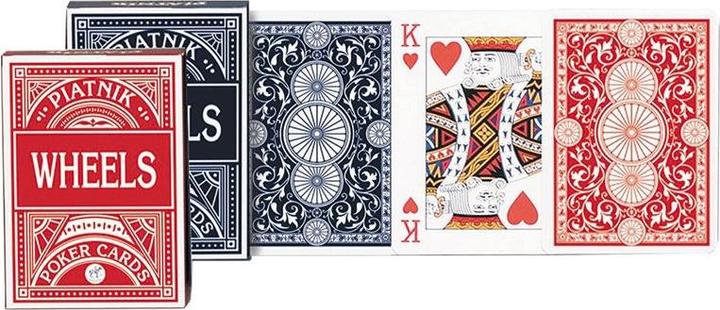Actual product image Piatnik Wheels Poker (German)
