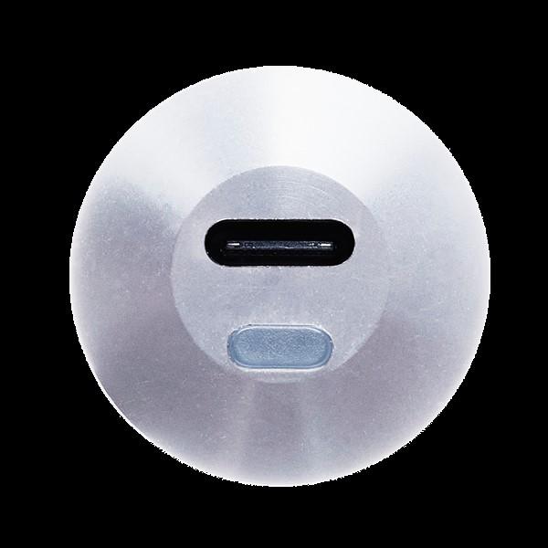 Image du produit Bachmann ochno led socket alu 1.0m argent (1x, USB-C, 1 m)